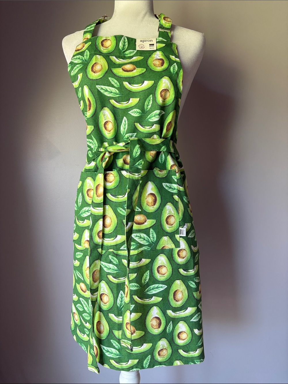 Now Designs Avocado Print Apron